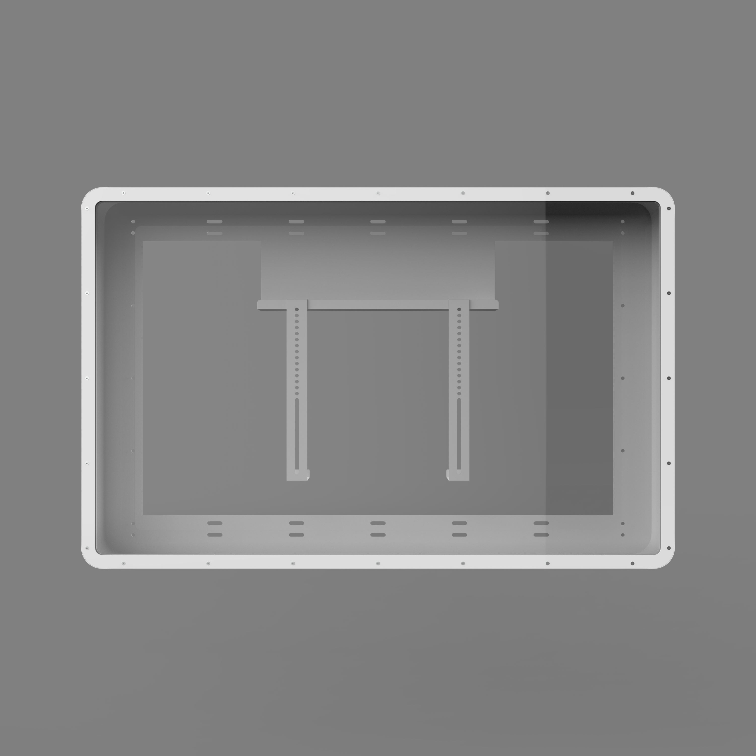 Robust TV Protection Cabinet front flat view