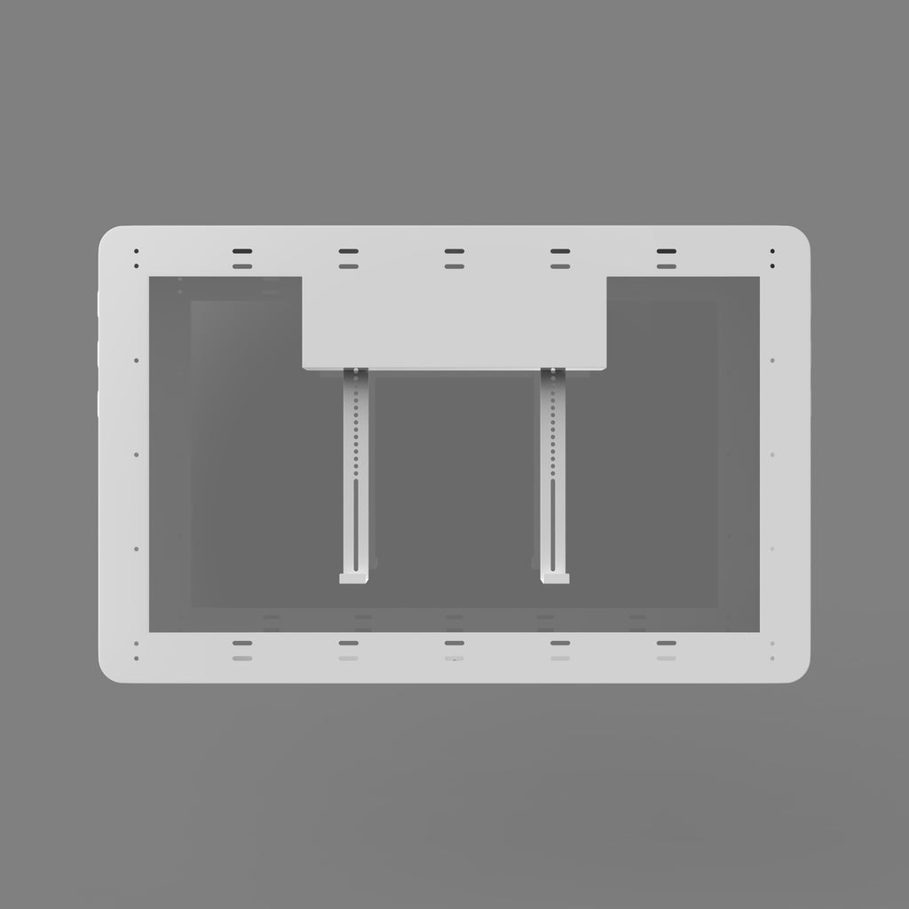 Robust TV Protection Cabinet rear view