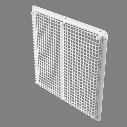 Air-conditioning register protection cover angled view