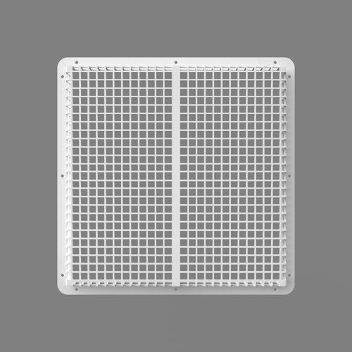 Air-conditioning register protection cover front view