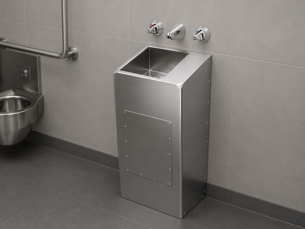 Robust Stainless Steel Basin